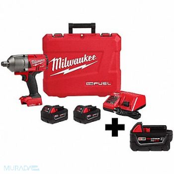 MILWAUKEE M18 FUEL 3/4 HTIW M18 XC5.0 Battery, 388RM2