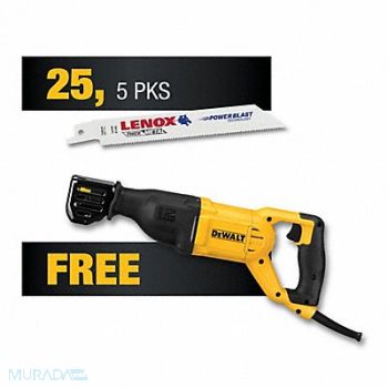 DEWALT Reciprocating Saw 120V 17-1/2 in L, 286RM1