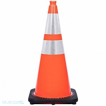 GRAINGER APPROVED Traffic Cone 7 lb Orange Cone Color, 53WN80