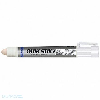 NISSEN Paint Crayon 5/16 in White, 14U109