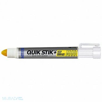 NISSEN Paint Crayon 5/16 in Yellow, 14U110