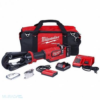MILWAUKEE Cordless Crimping Tool Kit Latching, 54YP92