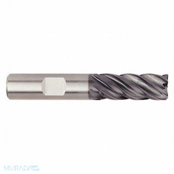 WIDIA HANITA End Mill 5V0C 1/2X1/2X5/8X2 1/2, 56FH38