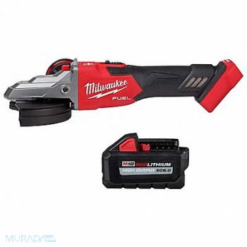 MILWAUKEE M18 FUEL 5 Flat BR Grinder HO6.0 Pack, 387WH3