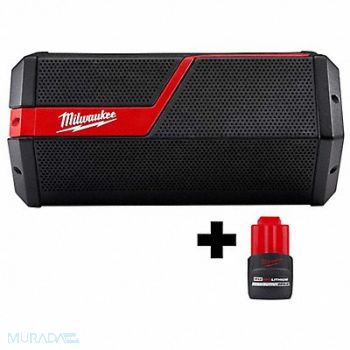 MILWAUKEE M18/M12 Speaker M12 HOCP2.5 Battery, 387HF9