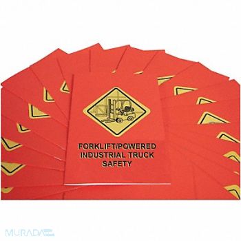 MARCOM Book/Booklet Eng Forklift Safety PK15, 28AC51