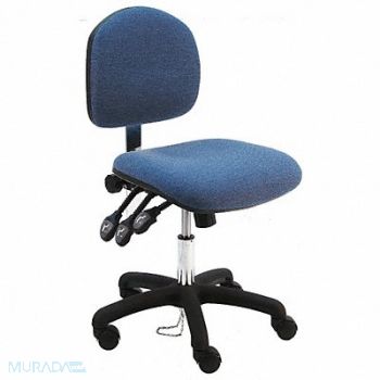 BENCHPRO Ergonomic Chair Fabric Blue, 28AD55