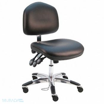 BENCHPRO Ergonomic Chair Vinyl Black, 28AE24