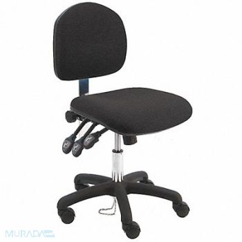 BENCHPRO Ergonomic Chair Fabric Black, 28AD91