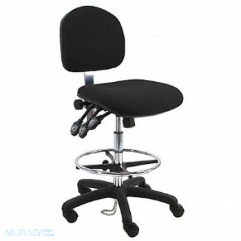 BENCHPRO Ergonomic Chair Fabric Black, 28AD92