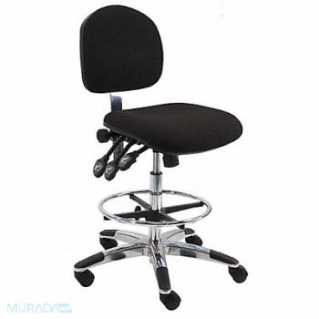 BENCHPRO Task Chair Fabric Black 21-31 Seat Ht, 28AE03