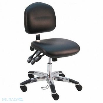 BENCHPRO Ergonomic Chair Vinyl Black, 28AE06