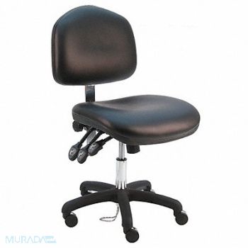 BENCHPRO Ergonomic Chair Vinyl Black, 28AE12