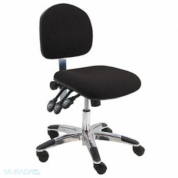 BENCHPRO Task Chair Fabric Black 18-23 Seat Ht, 28AE20
