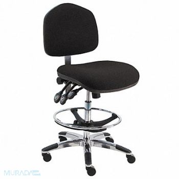 BENCHPRO Task Chair Fabric Black 21-31 Seat Ht, 28AE21