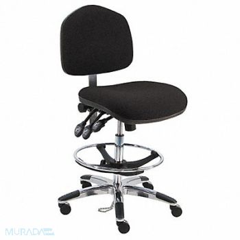 BENCHPRO Ergonomic Chair Fabric Black, 28AE23