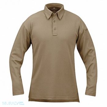 PROPPER Tactical Polo L Long Sleeve Silver Tan, 28AM73