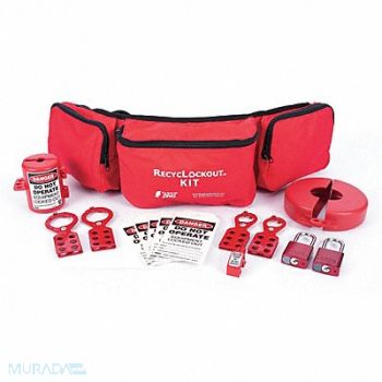 ZING Lockout/Tagout Kit Filled Electrical, 28AV77
