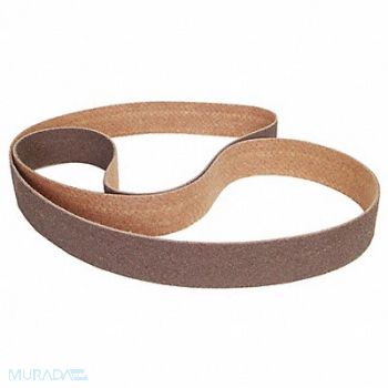 NORTON Sanding Belt 4in.Wx132in.L AO 80G PK2, 28CM14