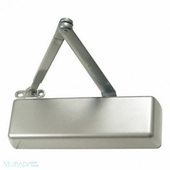 LCN Surface Closer Silver Aluminum RH, 46TZ03