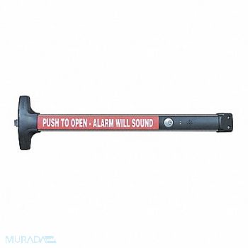 DETEX Rim Exit Device with Alarm 36 in W, 28YA73
