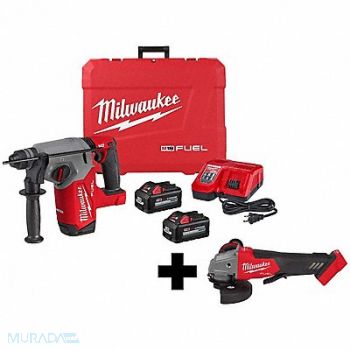 MILWAUKEE M18 1 SDS+ Rotary Hmer Braking Grinder, 388RZ2