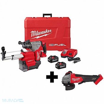 MILWAUKEE M18 1-1/8 SDS+ Rotary Braking Grinder, 388RZ8