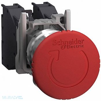 SCHNEIDER ELECTRIC Hazardous Location Emergency Stop Turn T, 292ML8