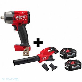 MILWAUKEE M18 1/2 MTIW M18 Blower 2PK M18 6.0, 388TD4