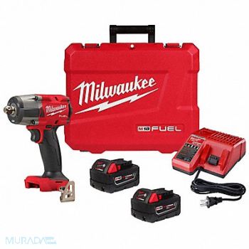 MILWAUKEE Impact Wrench Kit 1/2, 794JM3