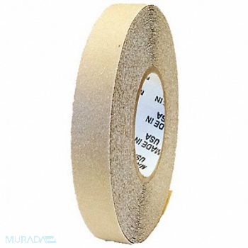 WOOSTER AntiSlip Tape 60 ftLx1 inW CLR 54 Grit, 452D87
