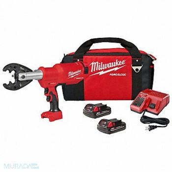 MILWAUKEE Cordless Crimping Tool Kit Scissor, 60YR88