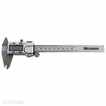 WESTWARD Digital Caliper Standard 0 to 8 In, 29AD37
