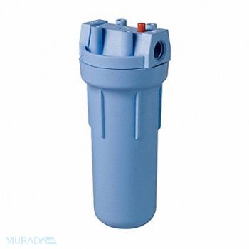 CULLIGAN Filter Housing 12 1/2 H 5 Dia Blue, 29AH40