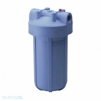 CULLIGAN Filter Housing 13 3/4 H 7 1/8 Dia Blue, 29AH47