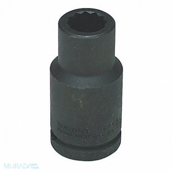 WRIGHT TOOL Impct Skt Steel Blk Oxd 1 1/2 in, 29AM97