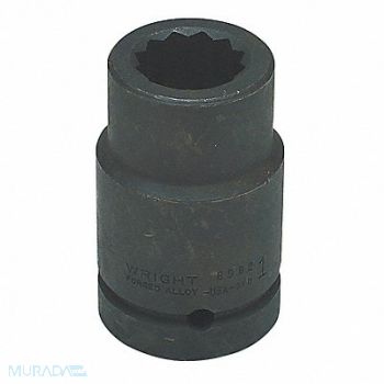 WRIGHT TOOL Impct Skt Steel Blk Oxd 1 1/8 in, 29AR43