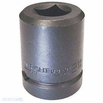 WRIGHT TOOL Budd Wheel Impact Socket 3/4 in Steel, 29AR81