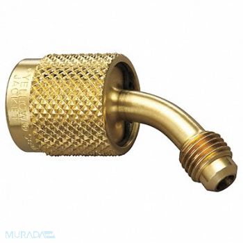 YELLOW JACKET Quick Coupler Low Loss 1/4 In MxF 45 Deg, 29AU25