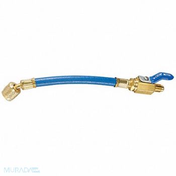 YELLOW JACKET Low Side Hose Low Loss 9 In Blue, 29AU33