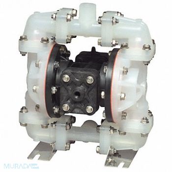 SANDPIPER Dbl Diaphragm Pump FNPT PTFE 1/4in 14gpm, 29AU49