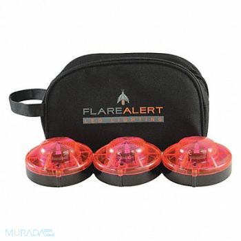 FLAREALERT H5597 LED Road Flare Kit 0.5 Watt Red, 29DX79