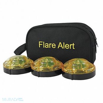 FLAREALERT H5597 LED Road Flare Kit 0.5 Watt Yellow, 29DX80
