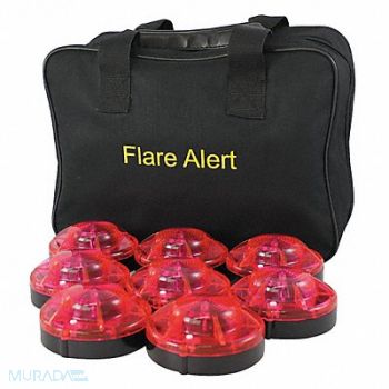 FLAREALERT H5598 LED Road Flare Kit 0.5 Watt Red, 29DX81