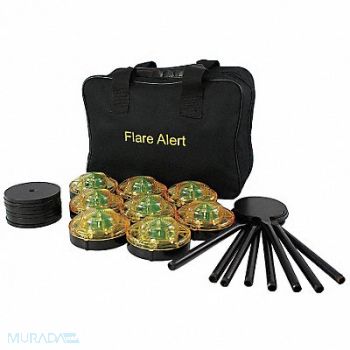 FLAREALERT H5599 LED Road Flare Kit 0.5 Watt Yellow, 29DX84