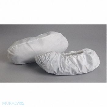 ALPHA PROTECH Shoe Covers XL White PK200, 29DZ66