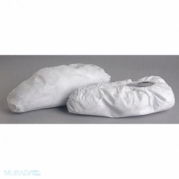 ALPHA PROTECH Shoe Covers 2XL White PK150, 29DZ78