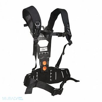 SUNDSTROM SAFETY Harness Polyester Black, 29EJ66
