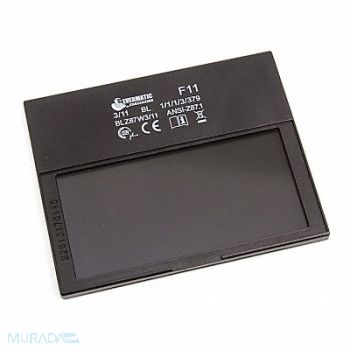 SUNDSTROM SAFETY Lens Plastic Black, 29EJ98