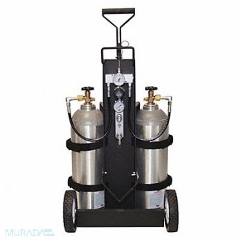 AIR SYSTEMS INTERNATIONAL Air Cylinder Cart D-Grip Handle, 29EZ50